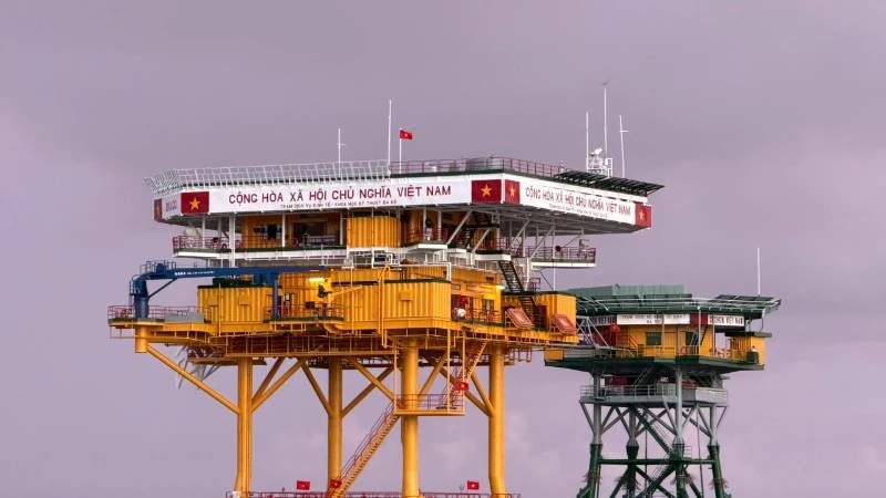 Mengenal Rumah Panggung DK1, Benteng Laut Vietnam di Laut Selatan