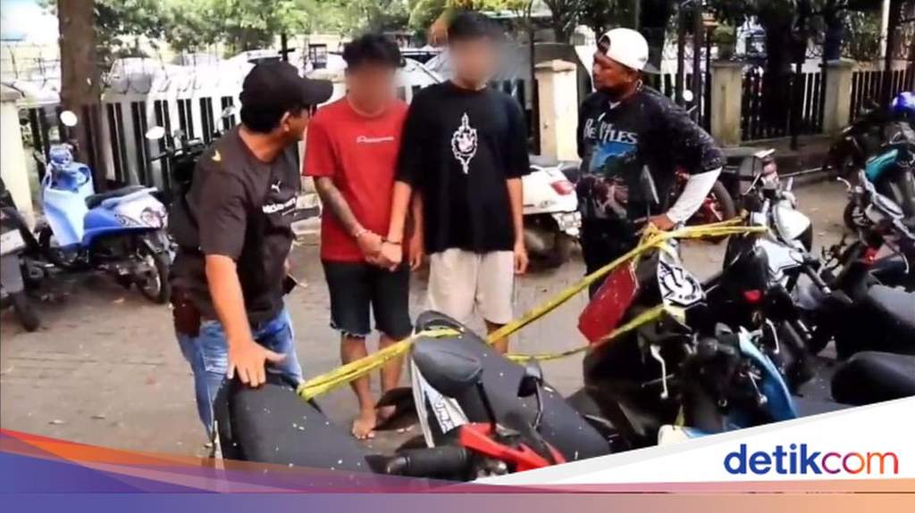 Dua Pencuri Motor di Jakarta Barat Ditangkap Demi Sabu