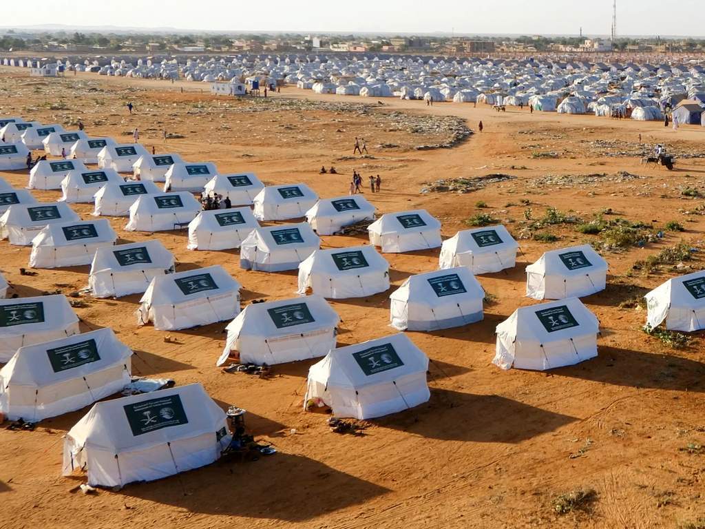 Kondisi kota di Sudan yang terdampak kehancuran akibat perang sipil berkepanjangan.