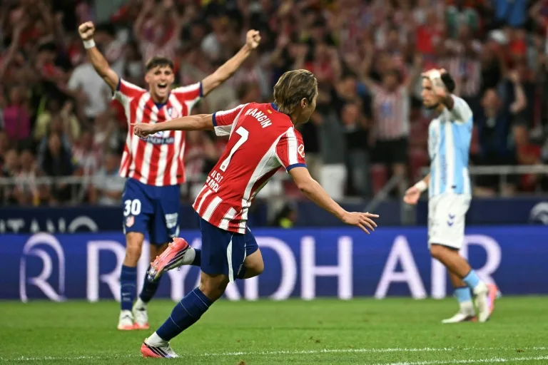 Kang-In Lee dan Alex Baena pastikan kemenangan Atletico Madrid atas Malaga