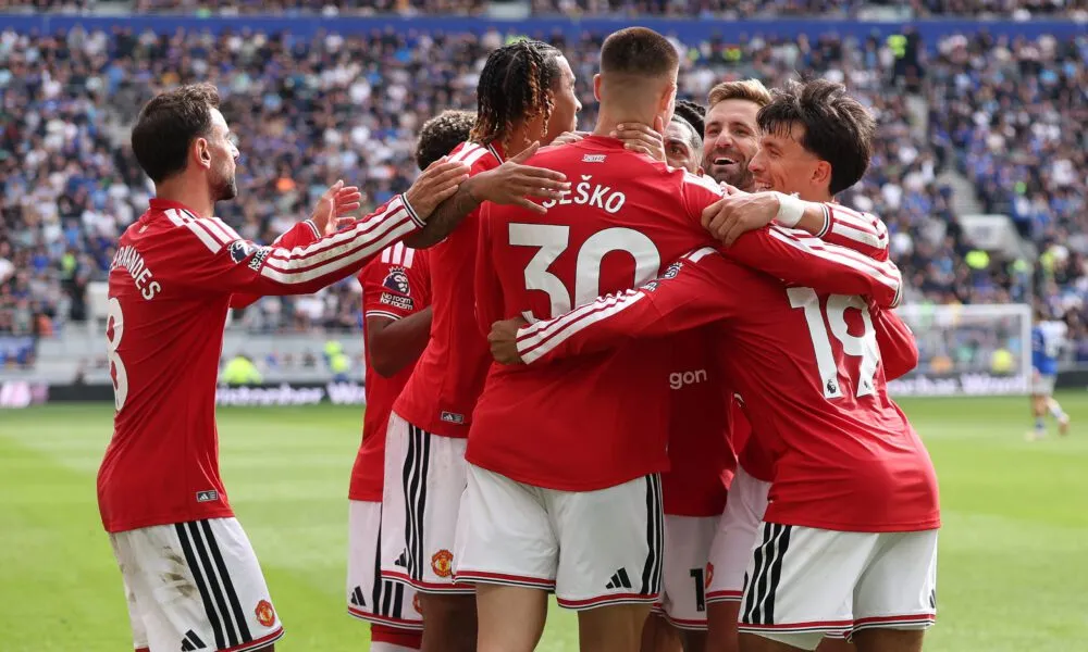 Benjamin Sesko berpeluang jadi starter Manchester United melawan Sabah di Liga Champions
