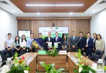 Konsep kota masa depan dengan infrastruktur hijau dan ramah lingkungan.