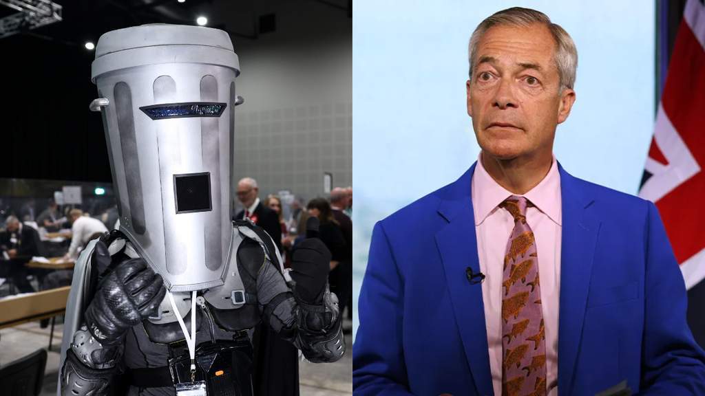 Komedian Count Binface Tantang Nigel Farage di Pemilu Inggris