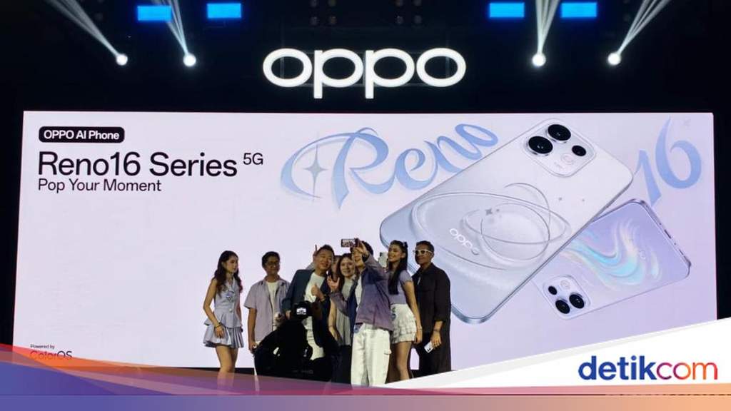 Oppo Reno 16 Series Resmi Rilis di RI, Ini Spek dan Harganya