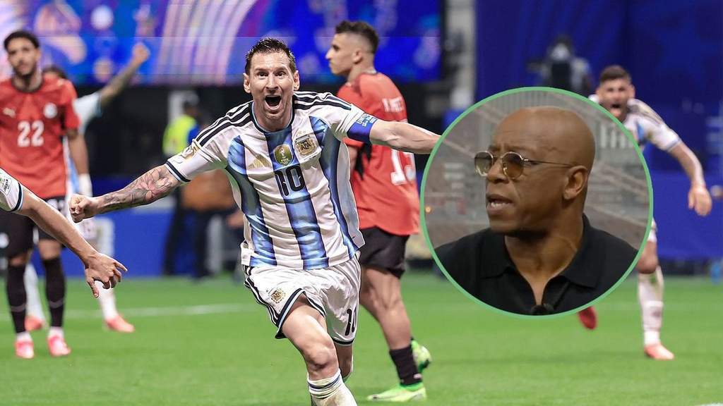 Ian Wright berargumen tentang kontroversi VAR Argentina vs Mesir